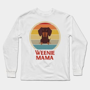 Weenie Mama Retro Vintage Long Sleeve T-Shirt